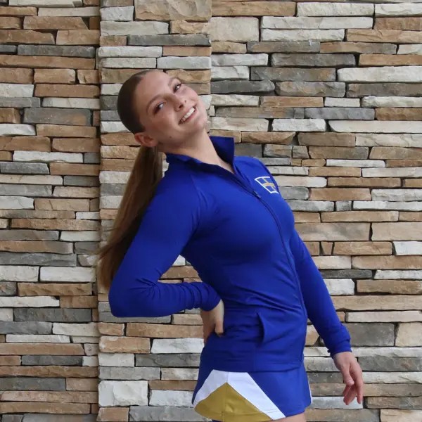 Cheerleader Sara Wikström.