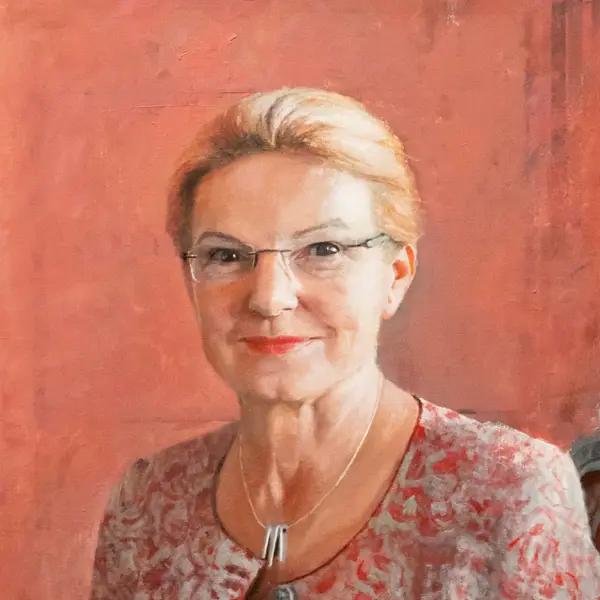 Porträtt av Karin Markides