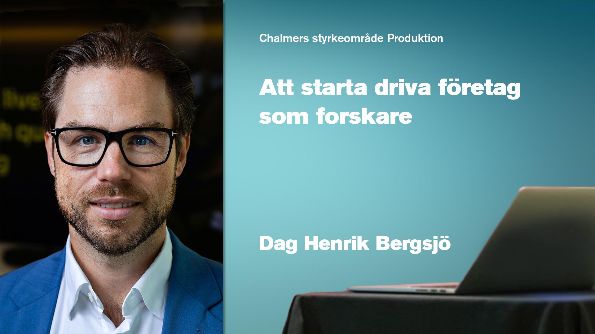 Porträtt av Dag Henrik Bergsjö