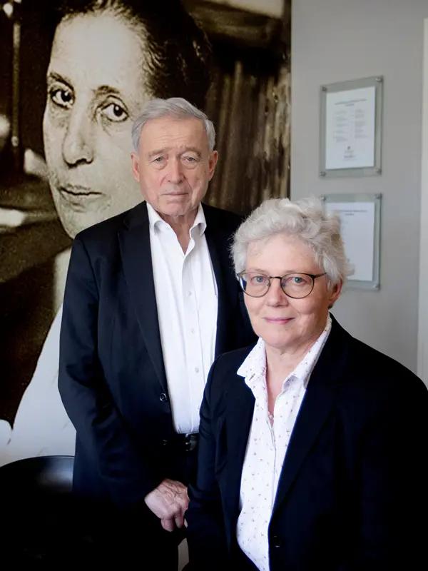 Ferenc Mezei and Anne L'Huillier