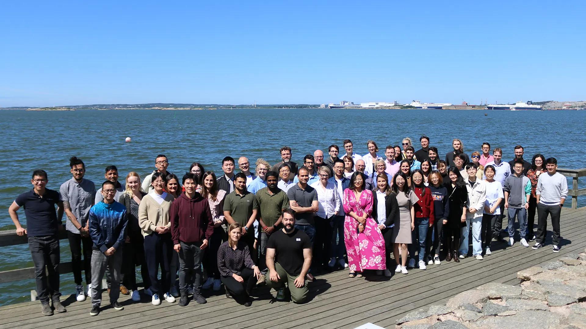 Group photo of all members of the division of systems and synthetic biology